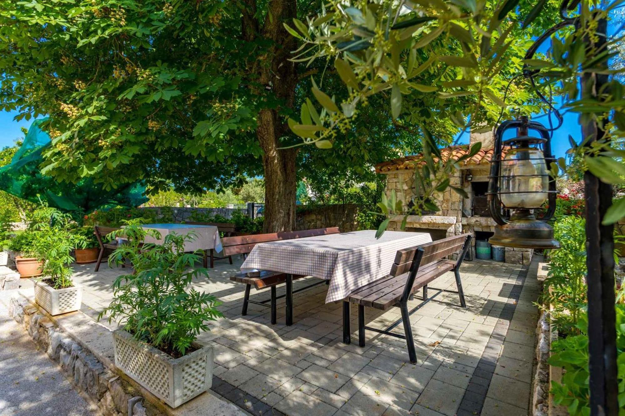 Malinska Apartment 1 Sveti Anton  外观 照片