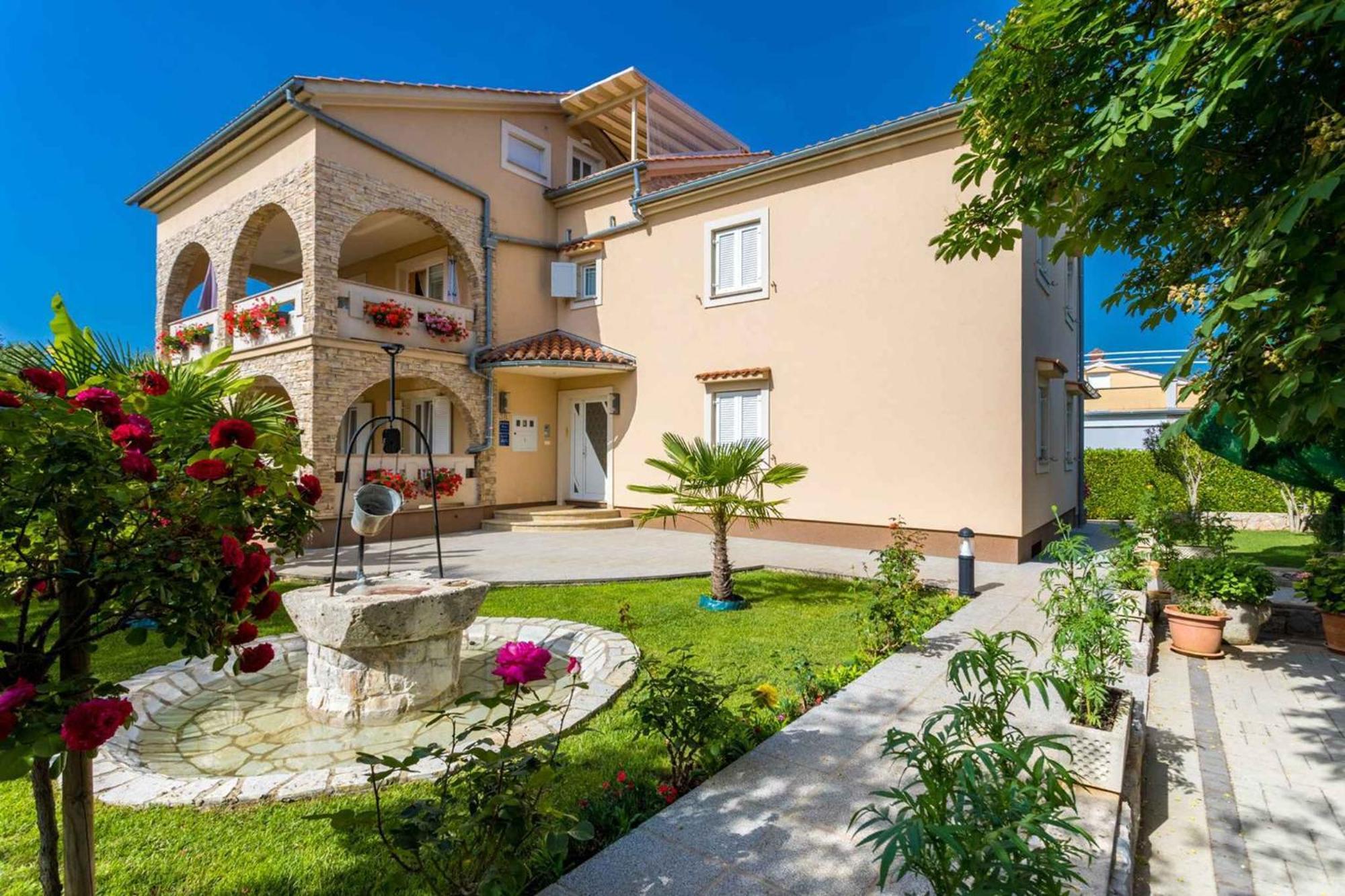 Malinska Apartment 1 Sveti Anton  外观 照片